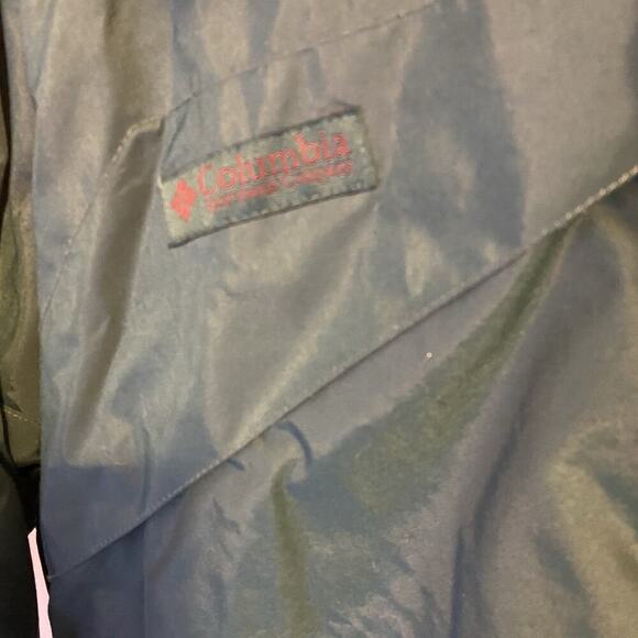 Vtg 90's Y2K Columbia Nylon Jacket Women L Down Fill Duvet Puffer Coat 2 Layers - Picture 9 of 11